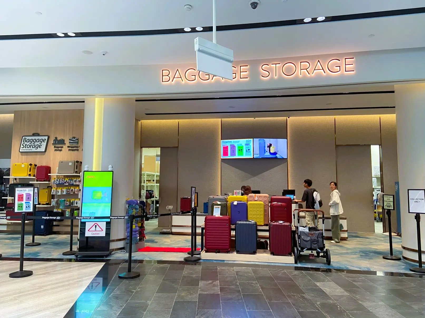 Jewel Changi Airport Luggage Storage Point and Shoot Wanderlust